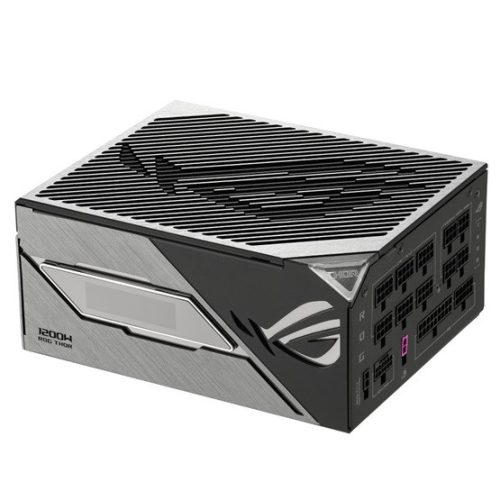 Asus ROG THOR Platinum III 1200W - ROG-THOR-1200P3-GAMING - 80+ Platinum - ATX 3.1 -  Moduláris - fekete tápegység