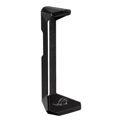 ASUS ROG Throne II Core gamer fejhallgató állvány, alumínium váz, csúszásgátló talp, fekete