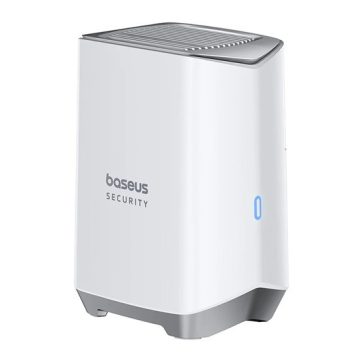   Baseus Security N1 Plus 2K kültéri biztonsági kamera KIT, fehér