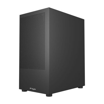 FSP S110 fekete mATX számítógépház mesh előlappal és USB3.0 porttal.  