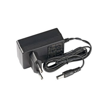   MikroTik SAW30-240-1200GA tápegység, 24V 1.2A, egyenes csatlakozó, fekete