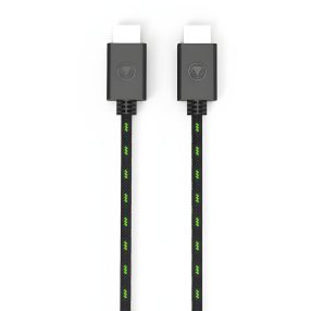 Snakebyte HDMI Pro kábel 3m, fonott fekete-zöld, Xbox One-hoz