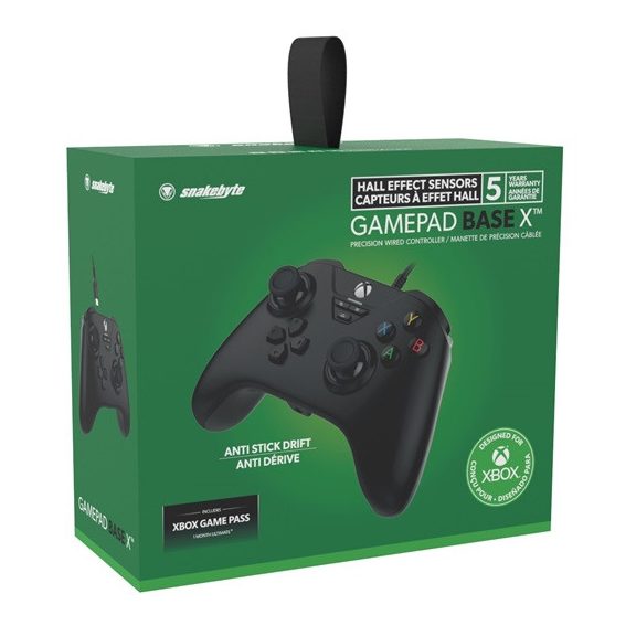 Snakebyte Xbox Series X GamePad BASE X - vezetékes kontroller - fekete