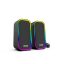 Marvo Havoc20 vezetékes hangszóró, RGB világítás, fekete - SG-285