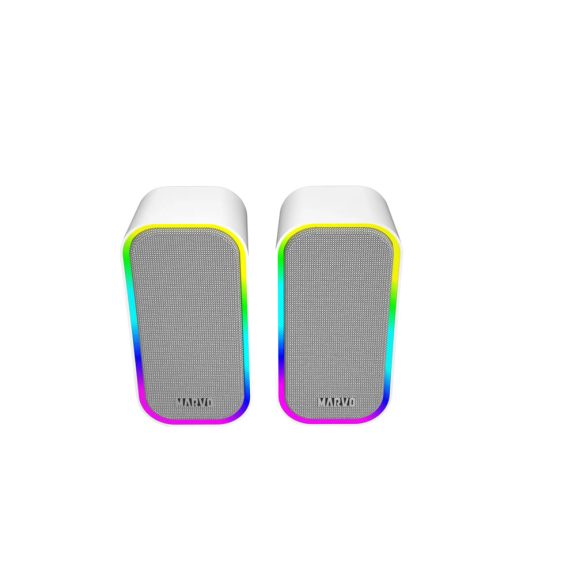 Marvo Havoc20 vezetékes hangszóró, RGB világítás, szürke - SG-285 GY