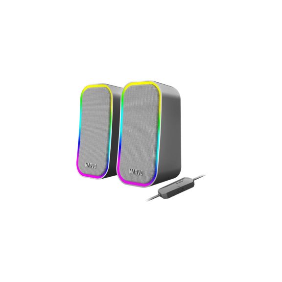 Marvo Havoc20 vezetékes hangszóró, RGB világítás, szürke - SG-285 GY