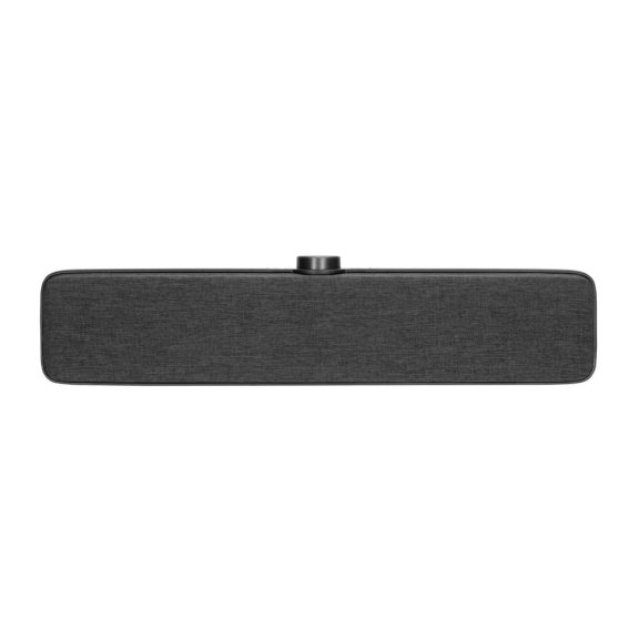 Marvo Etna 40 fekete RGB soundbar, kettős 5 W hangszóróval és USB + 3.5 mm csatlakozással.