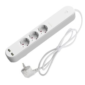 Denver SHP-310U okos Wi-Fi elosztó 3 aljzattal és 2 USB porttal