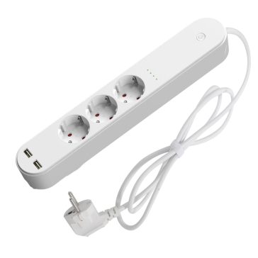 Denver SHP-310U okos Wi-Fi elosztó 3 aljzattal és 2 USB porttal