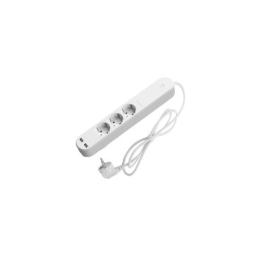 Denver SHP-310U okos Wi-Fi elosztó 3 aljzattal és 2 USB porttal