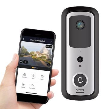 Denver SHV-120 Wi-Fi-s videó kapucsengő