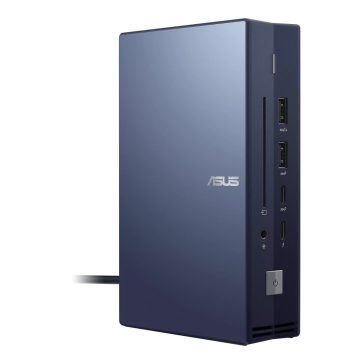   ASUS SimPro Dock 2 dokkoló, USB-C, Thunderbolt 3, 4 kijelző, fekete