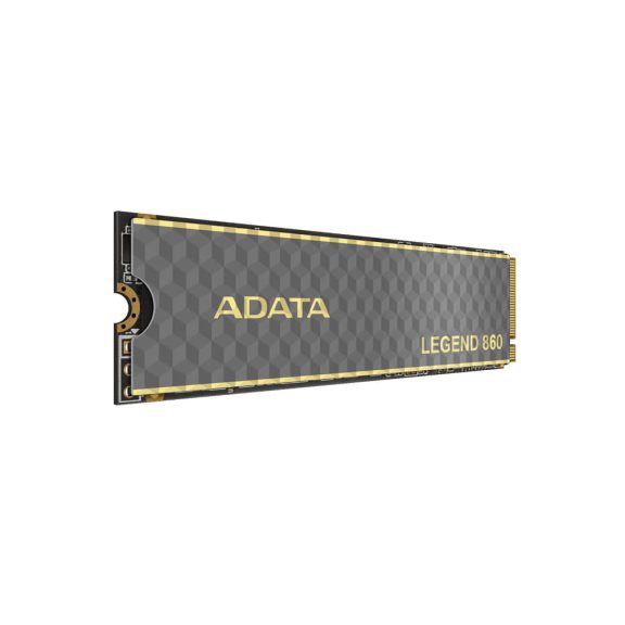 ADATA LEGEND 860 SSD, 1TB, PCIe Gen4 x4, M.2 2280, fekete
