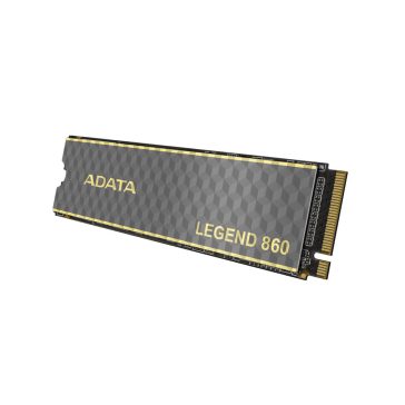 ADATA LEGEND 860 SSD, 1TB, PCIe Gen4 x4, M.2 2280, fekete