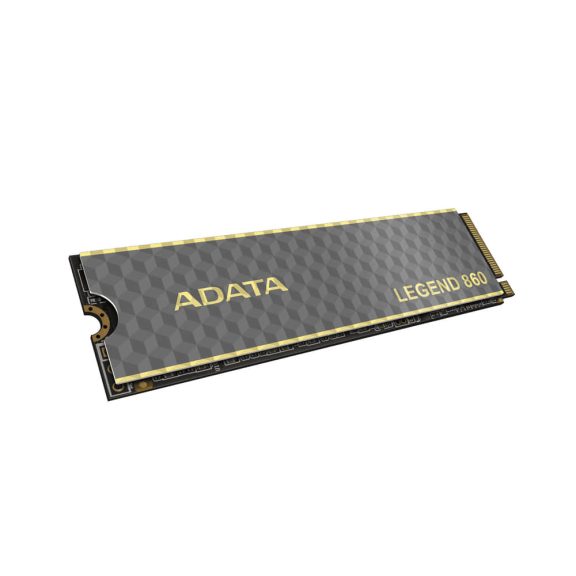 ADATA LEGEND 860 SSD, 1TB, PCIe Gen4 x4, M.2 2280, fekete
