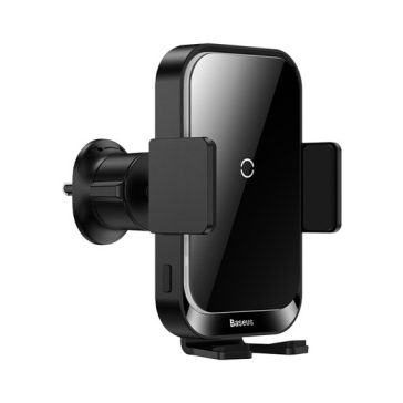   Baseus Halo Electric szellőzőrácsra rögzíthető vezeték nélküli autós telefon gyorstöltő és tartó