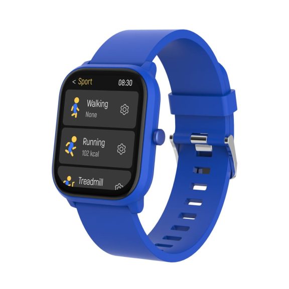Denver SWK-120BU okosóra gyerekeknek, Bluetooth hívás és pulzusmérő funkcióval, kék