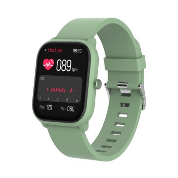   Denver SWK-120GN okosóra gyerekeknek, Bluetooth hívás és pulzusmérő funkcióval, zöld
