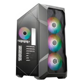 Cooler Master TD500 MAX Mid Tower ház előtelepített 360 mm AIO-val és 850W táppal