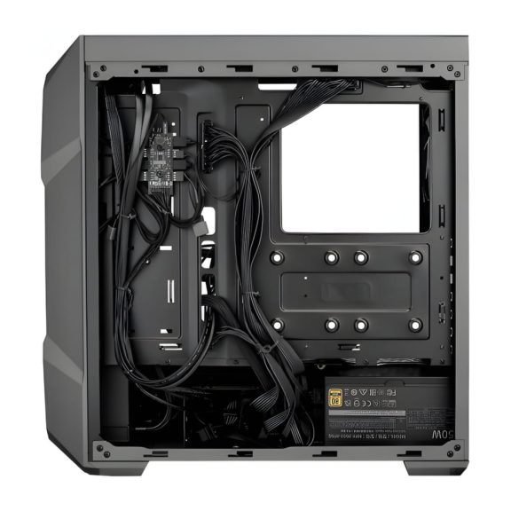 Cooler Master TD500 MAX Mid Tower ház előtelepített 360 mm AIO-val és 850W táppal