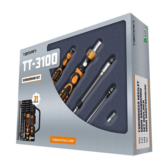 Toman TT-3100 Precíziós javítószerszám - készlet
