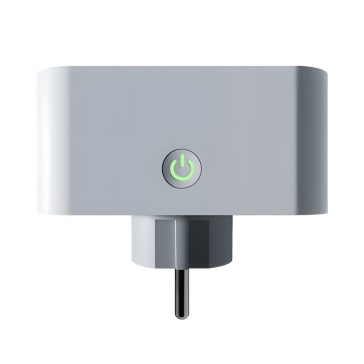 TESLA Smart Plug Dual SD300 okos Wi-Fi dupla konnektor, külön vezérelhető aljzatokkal és energiafogyasztás mérővel