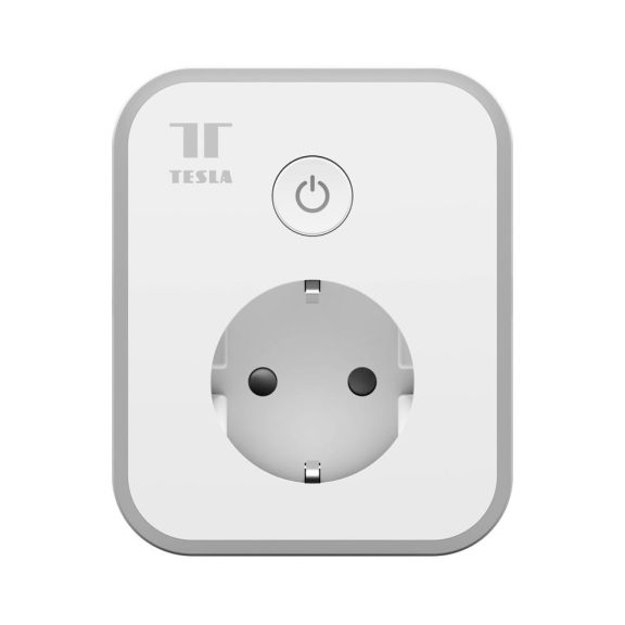 TESLA okos konnektor 2 USB kimenettel és Wi-Fi vezérléssel