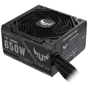   Asus TUF Gaming 650W - TUF-GAMING-650B - 80+ Bronze - Nem Moduláris - fekete  tápegység