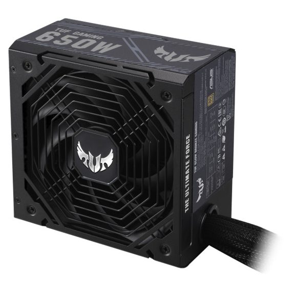 Asus TUF Gaming 650W - TUF-GAMING-650B - 80+ Bronze - Nem Moduláris - fekete  tápegység