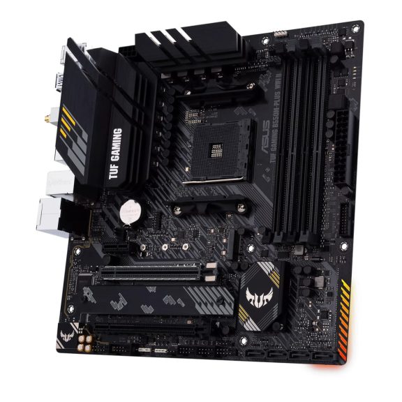 Asus TUF GAMING B550M-PLUS WIFI II AM4 microATX alaplap, Wi-Fi 6 és PCIe 4.0