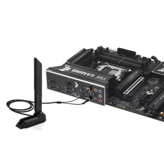 ASUS TUF GAMING B850-PLUS WIFI alaplap, AM5, Wi-Fi 7, PCIe 5.0, ATX