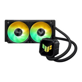   Asus TUF Gaming LC III 240 ARGB folyadékhűtés, integrált ARGB ventilátorok, fekete