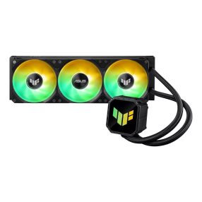 Asus TUF Gaming LC III 360 ARGB fekete vízhűtés három ARGB ventilátorral