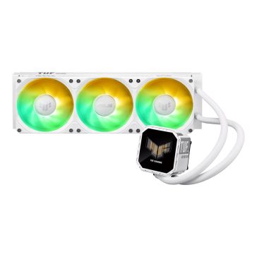   Asus TUF Gaming LC III 360 ARGB LCD White Edition CPU vízhűtés, 2.8" IPS kijelző, fehér