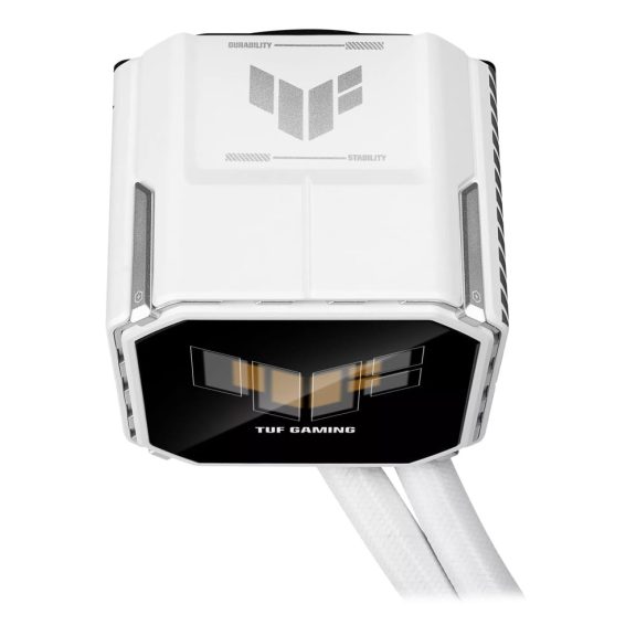 Asus TUF Gaming LC III 360 ARGB LCD White Edition CPU vízhűtés, 2.8" IPS kijelző, fehér