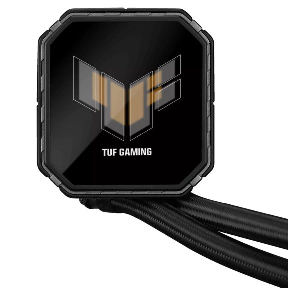 Asus TUF Gaming LC III 360 ARGB LCD CPU vízhűtés, 2.8" IPS kijelző, fekete