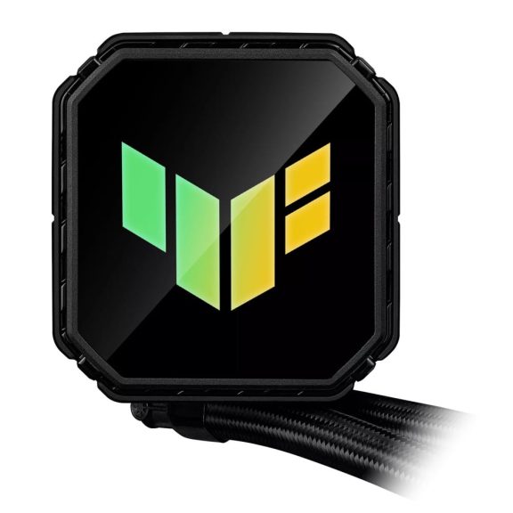 Asus TUF Gaming LC III 360 ARGB fekete vízhűtés három ARGB ventilátorral