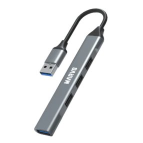 MARVO UH-ATC01 Concentrator - USB-A - 4x USB-A, 1x USB-C