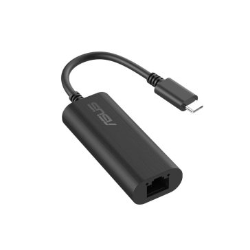 Asus USB-C2500 V2 2.5G Ethernet - USB-C adapter, fekete