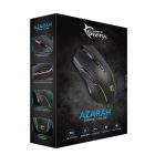 White Shark GM-5003 AZARAH Gaming vezetékes egér, fekete