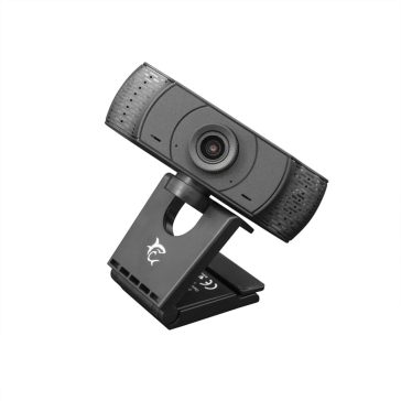 White Shark OWL webkamera Full HD felbontással, dupla CMOS szenzorral és USB 2.0 csatlakozással, fekete színben.