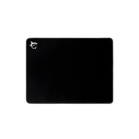White Shark BLACK KNIGHT fekete-sárga gamer egérpad felülnézetből