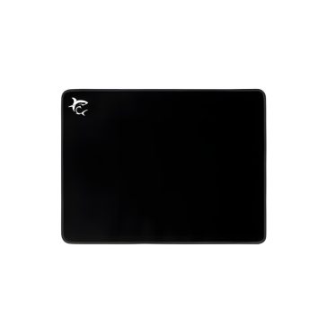 White Shark BLACK KNIGHT fekete-sárga gamer egérpad felülnézetből