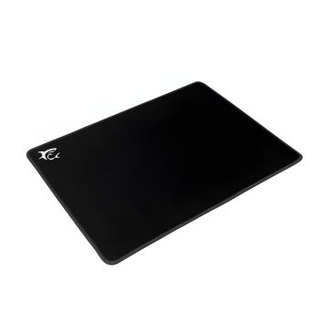 White Shark BLACK KNIGHT fekete-sárga gamer egérpad felülnézetből