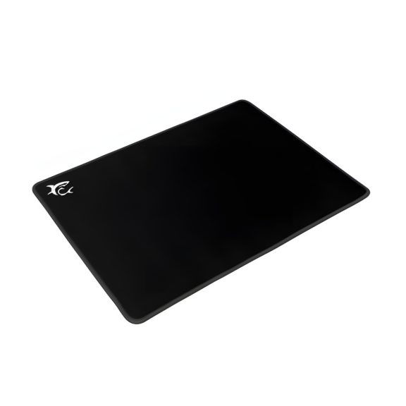 White Shark BLACK KNIGHT fekete-sárga gamer egérpad felülnézetből