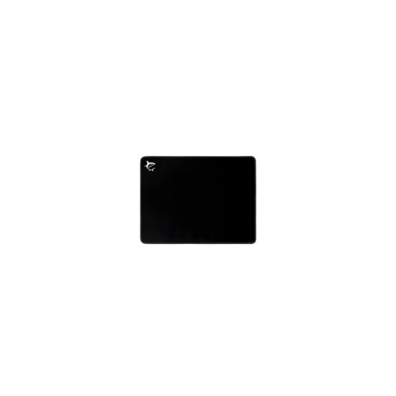 White Shark BLACK KNIGHT fekete-sárga gamer egérpad felülnézetből
