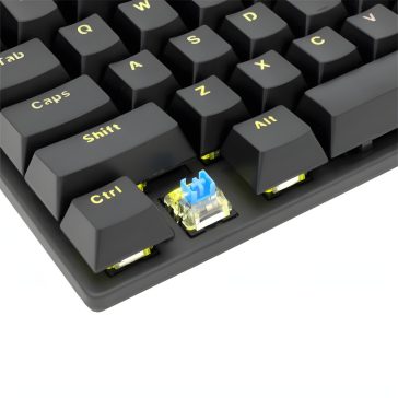   White Shark GK-2106B/BL-HU COMMANDOS vezetékes mechanikus (Blue switch) gamer billentyűzet - fekete - HU