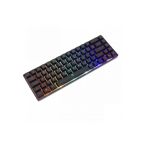 White Shark GK-2201B-HU RONIN vezetékes membrán gamer billentyűzet - fekete - HU
