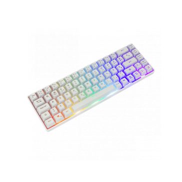   White Shark GK-2201W-HU RONIN vezetékes membrán gamer billentyűzet - fehér - HU