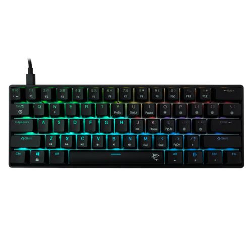 White Shark GK-004131B/BR-US SHINOBI-2 vezetékes mechanikus gamer billentyűzet - fekete - US